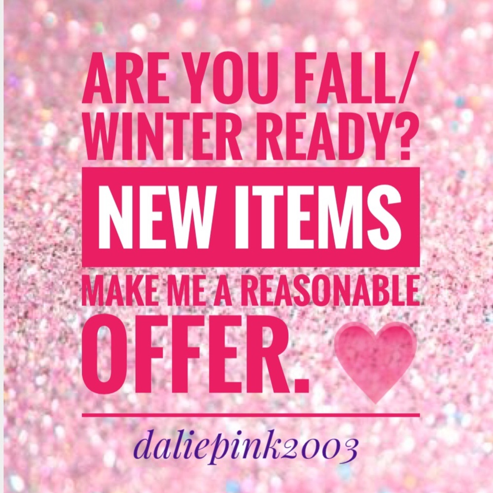 Get fall/winter ready with me. 💜